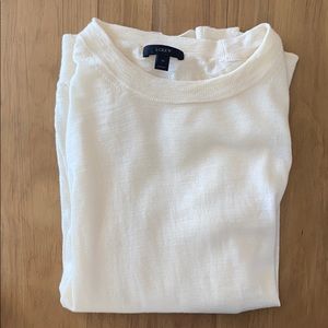 Jcrew cream Tippi merino wool sweater, medium